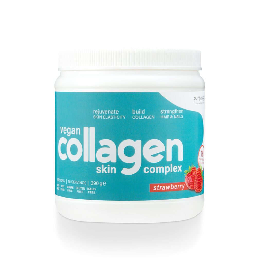 PW1121 Phyto Pro VEGAN COLLAGEN Skin Complex Strawberry 390g