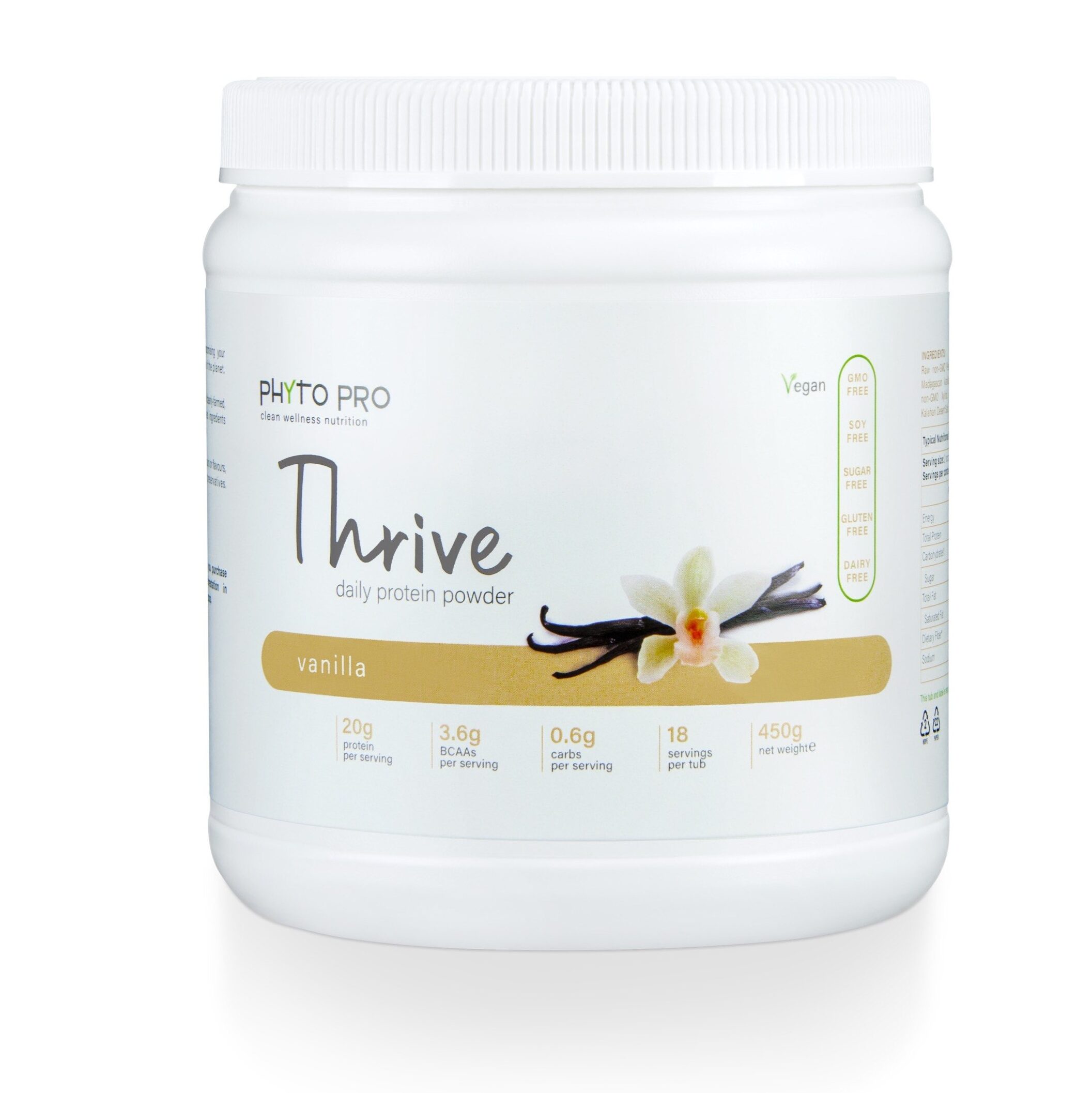 PP3145 Phyto Pro THRIVE Vanilla 450g