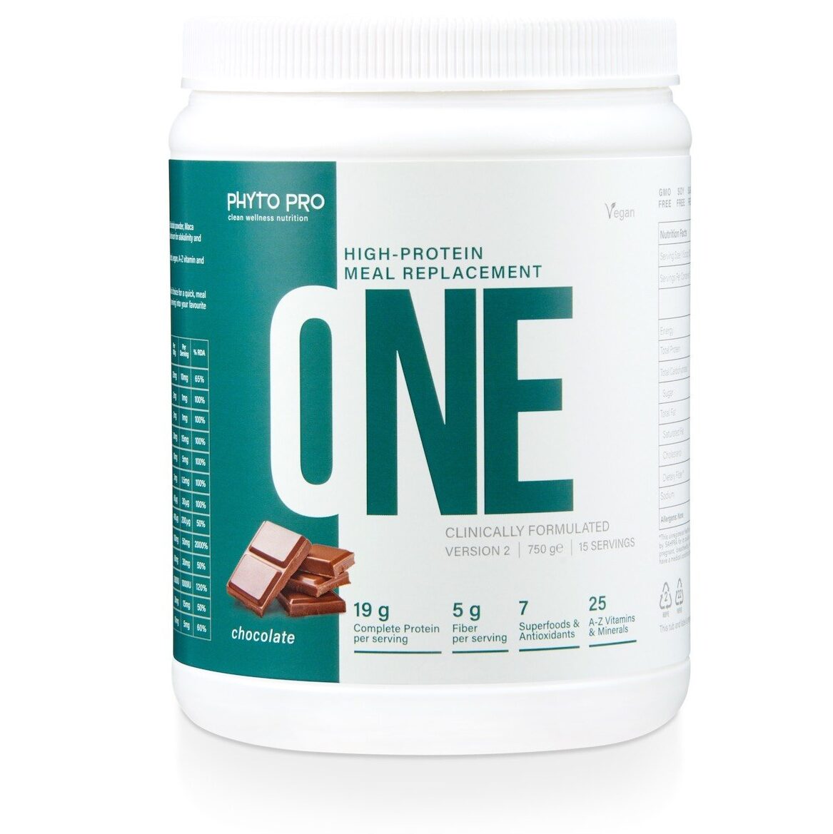 PP8133 Phyto Pro ONE High-Protein Meal Replacement Chocolate 750g
